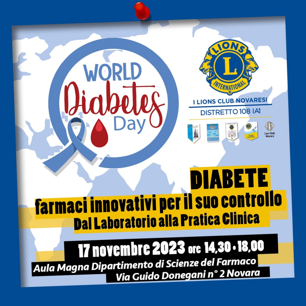 A Novara il convegno organizzato dai Lions sui farmaci innovativi per il controllo del diabete