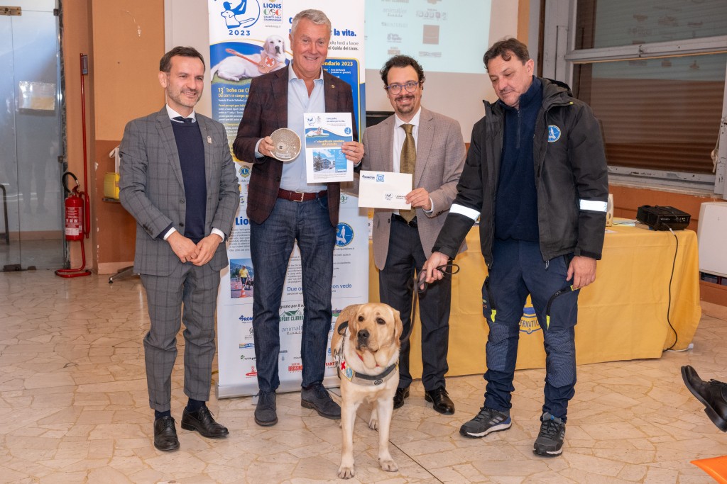 Lions Charity Golf Championship: tredicesimo cane guida donato dai Lions con il circuito di gare di golf in Piemonte e Liguria